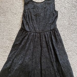 Black Lace Cocktail Dress size LG